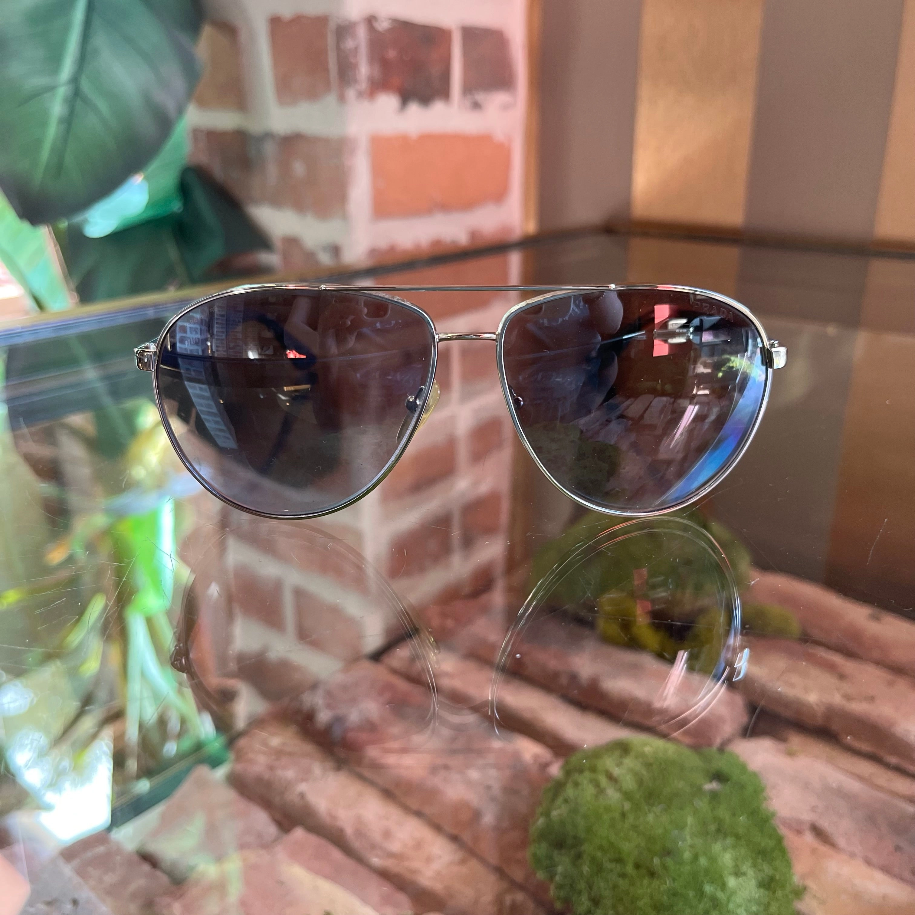 Prada Blue SPR53Q Sunglasses