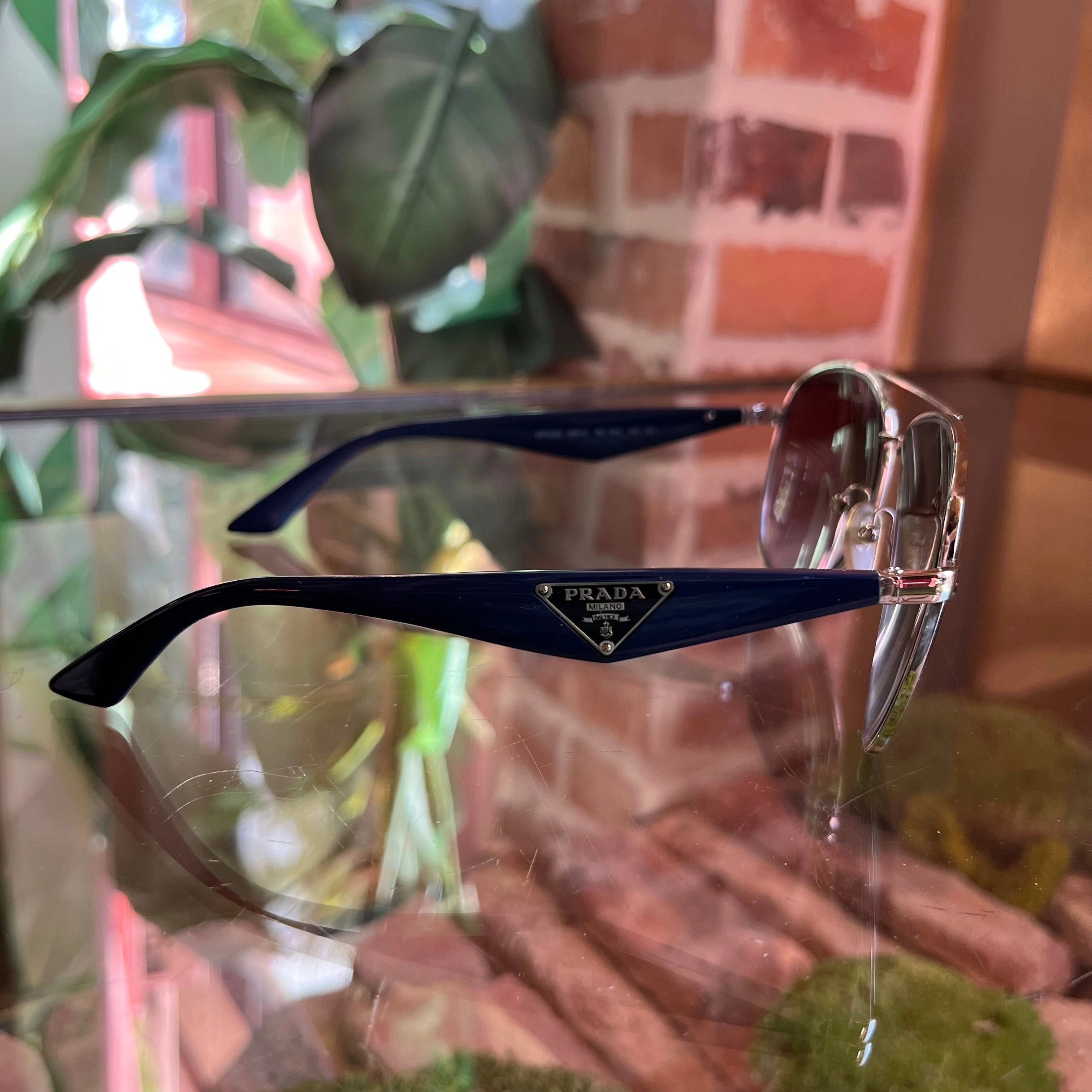Prada Blue SPR53Q Sunglasses