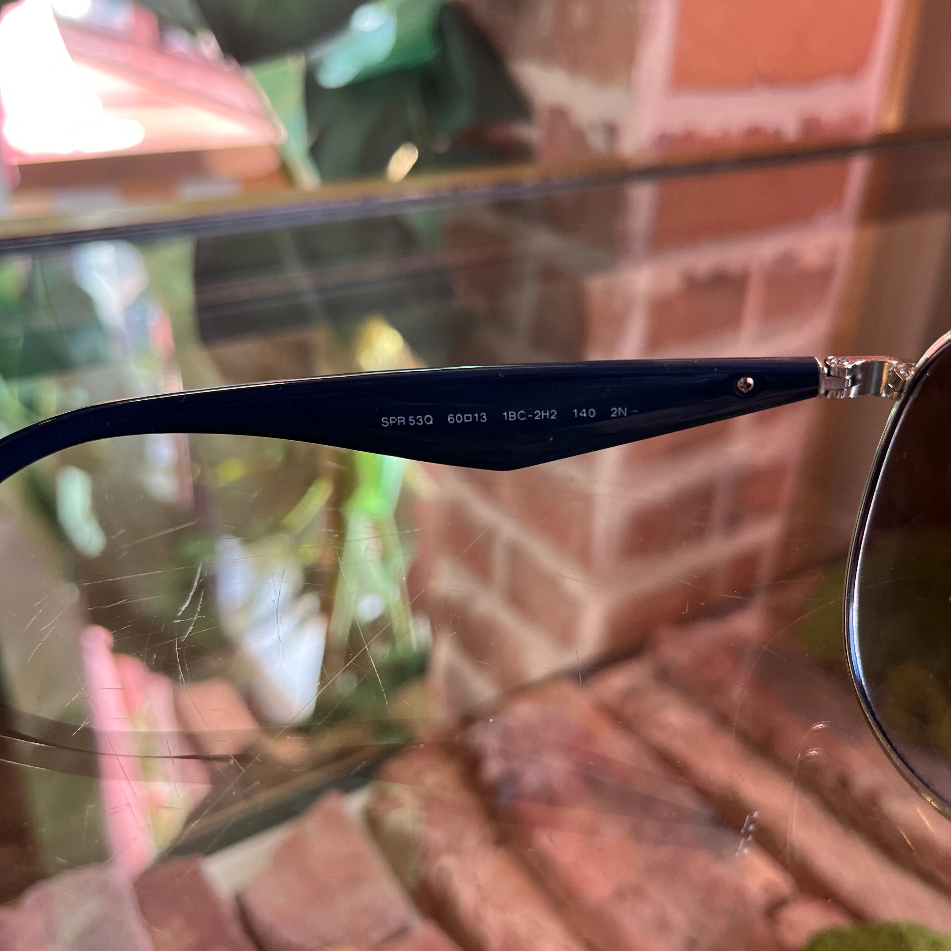 Prada Blue SPR53Q Sunglasses