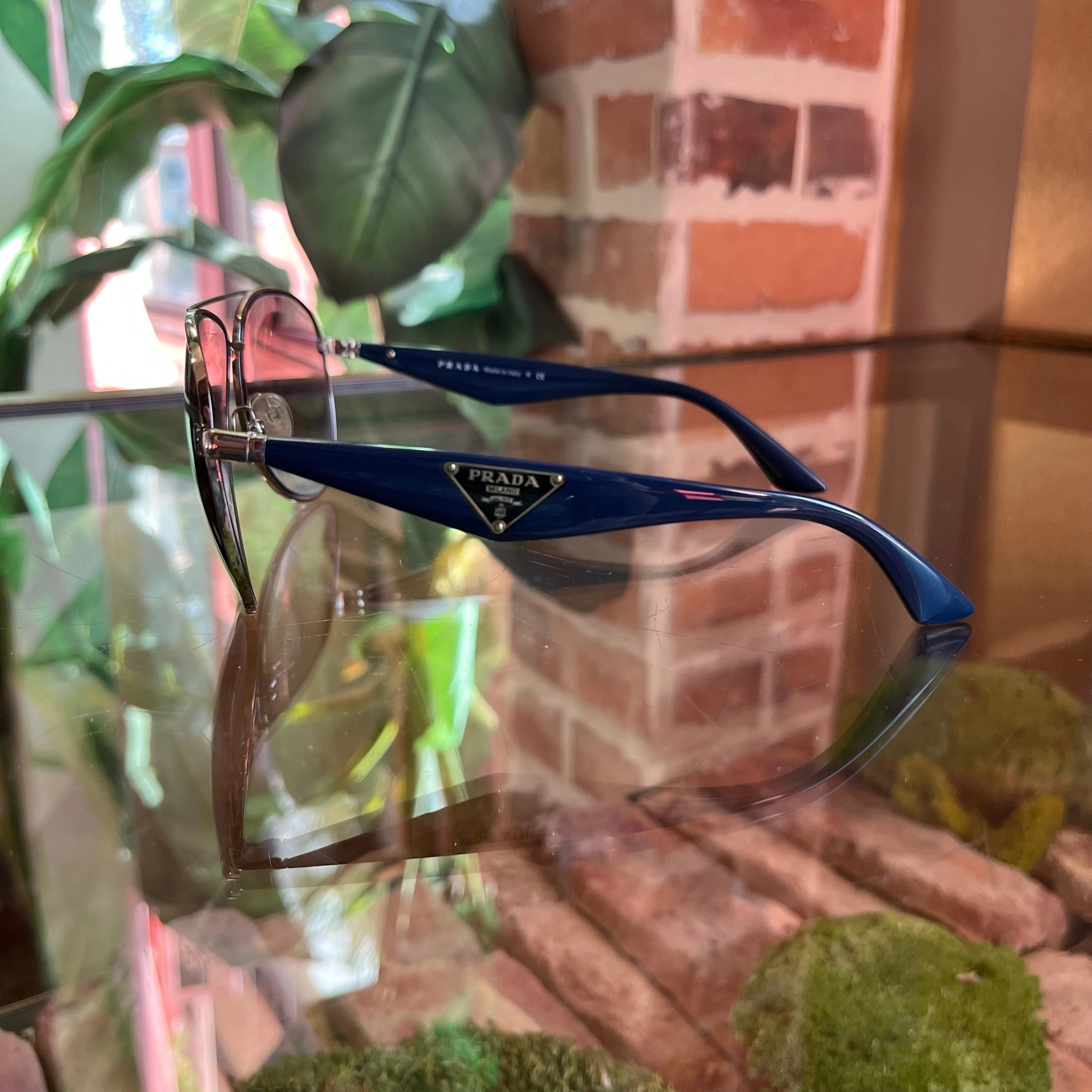 Prada Blue SPR53Q Sunglasses