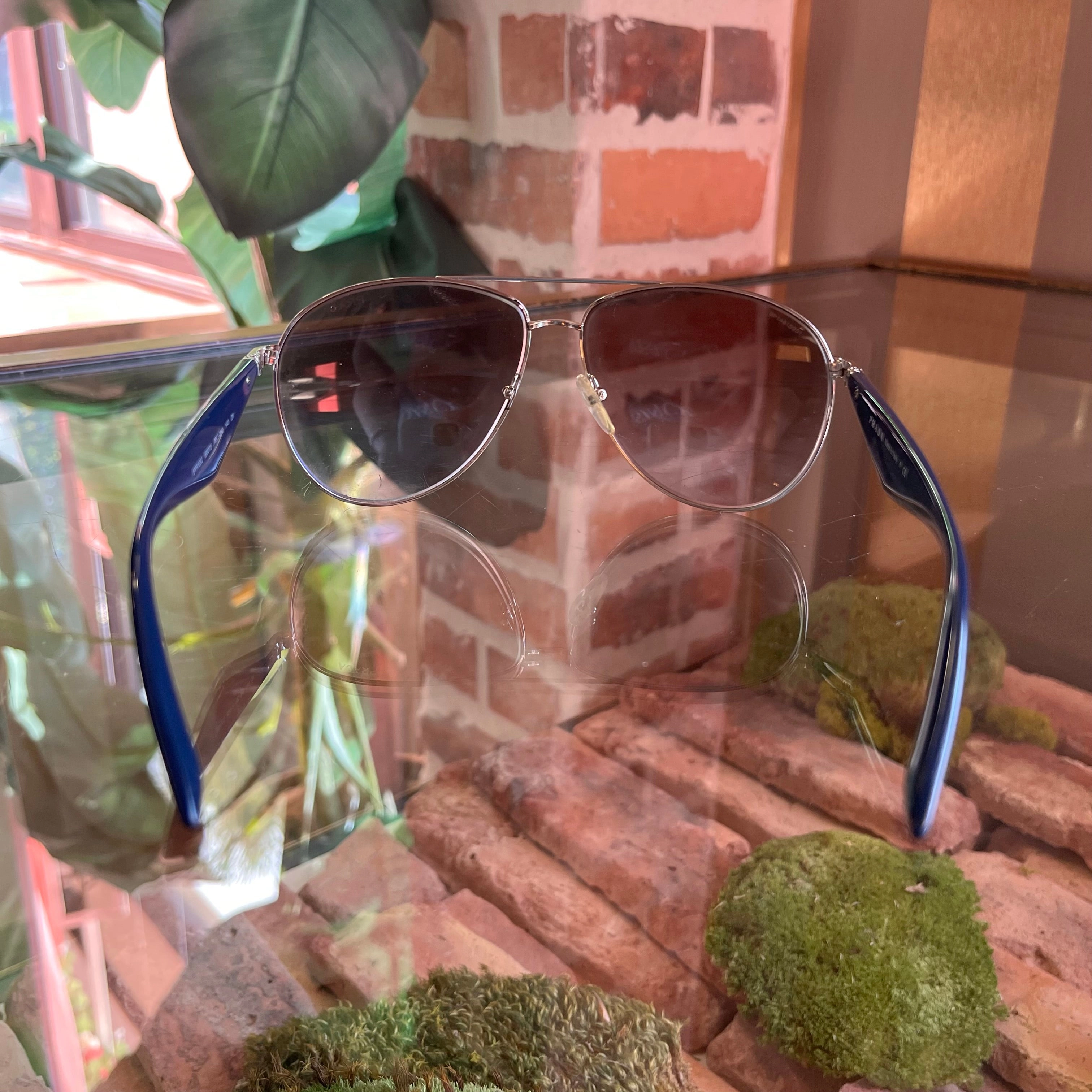 Prada Blue SPR53Q Sunglasses