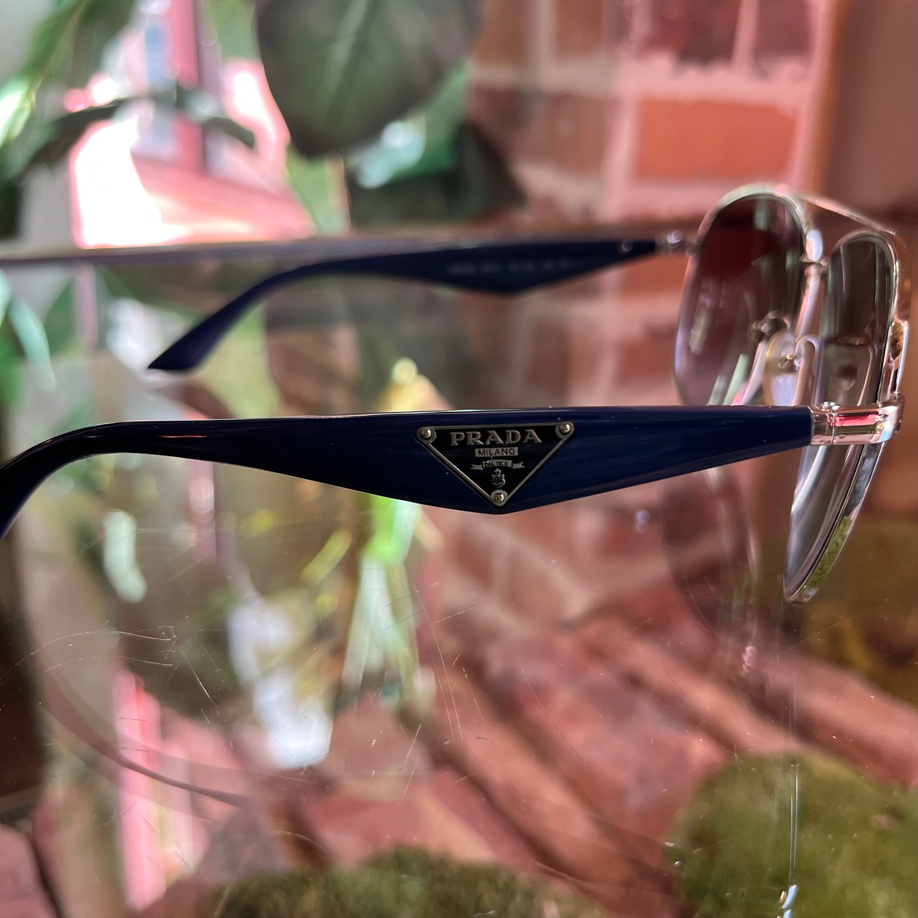 Prada Blue SPR53Q Sunglasses