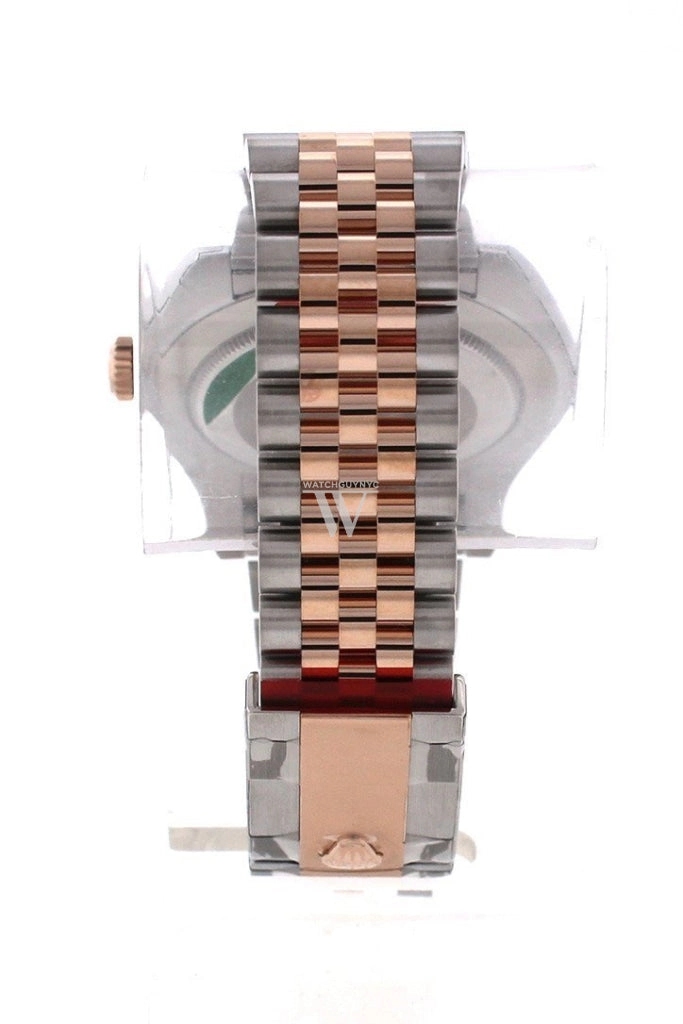 ROLEX Datejust  41 Chocolate Dial 18K Rose Gold and Steel Men's Watch 126331