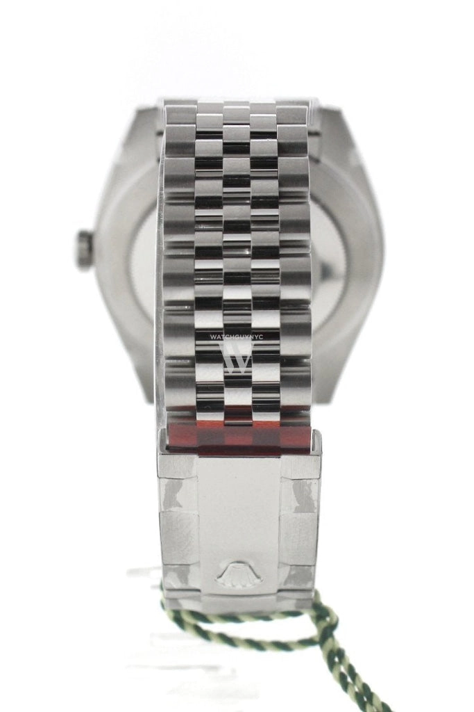 Rolex Datejust 41 Dark Rhodium Dial Automatic Men's Jubilee Watch 126300