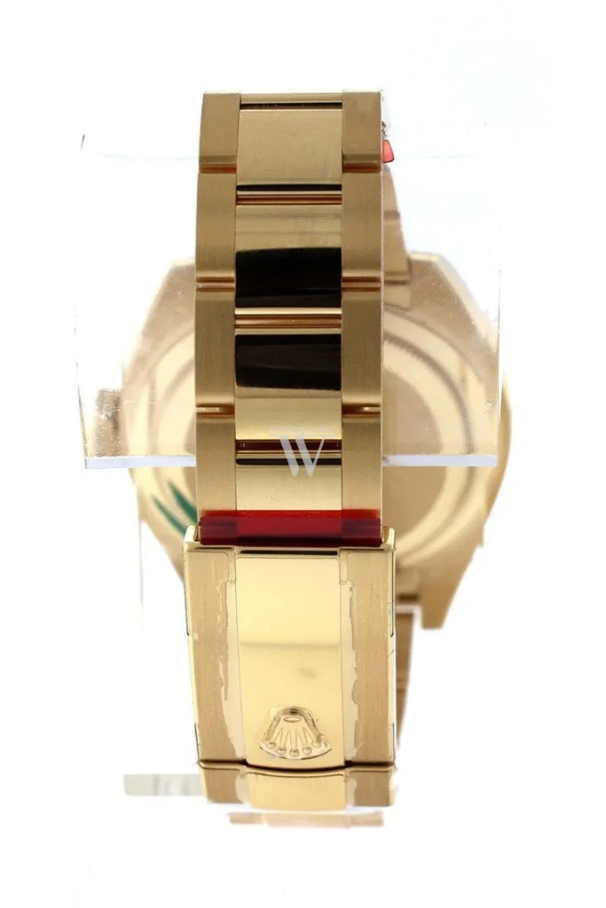 ROLEX Sky-Dweller 42 Silver Roman Dial Yellow Gold Men's Watch 326938