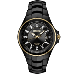Seiko Coutura Diamond Collection Solar Powered Quartz Watch, SNE506