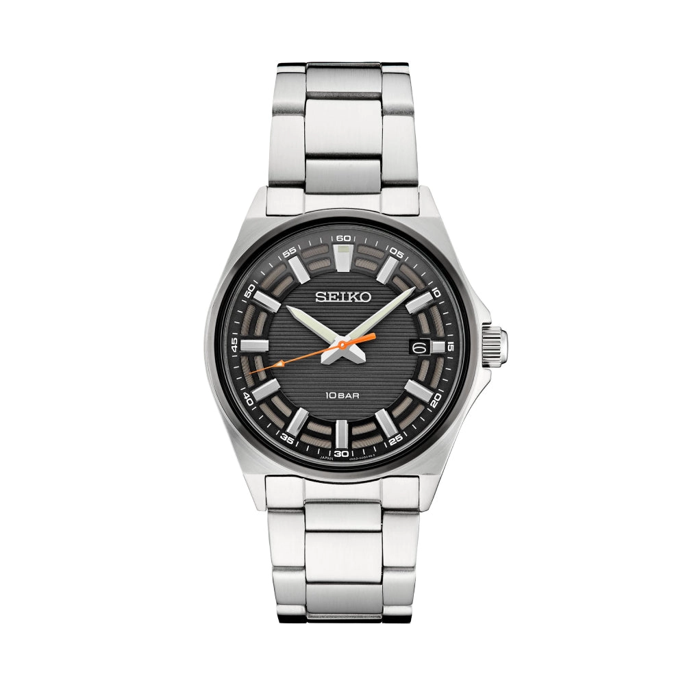 Seiko Essentials Collection 40mm Quartz Watch, SUR507
