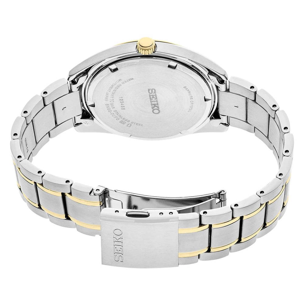 Seiko Essentials Collection 40mm Two-Tone Quartz Watch