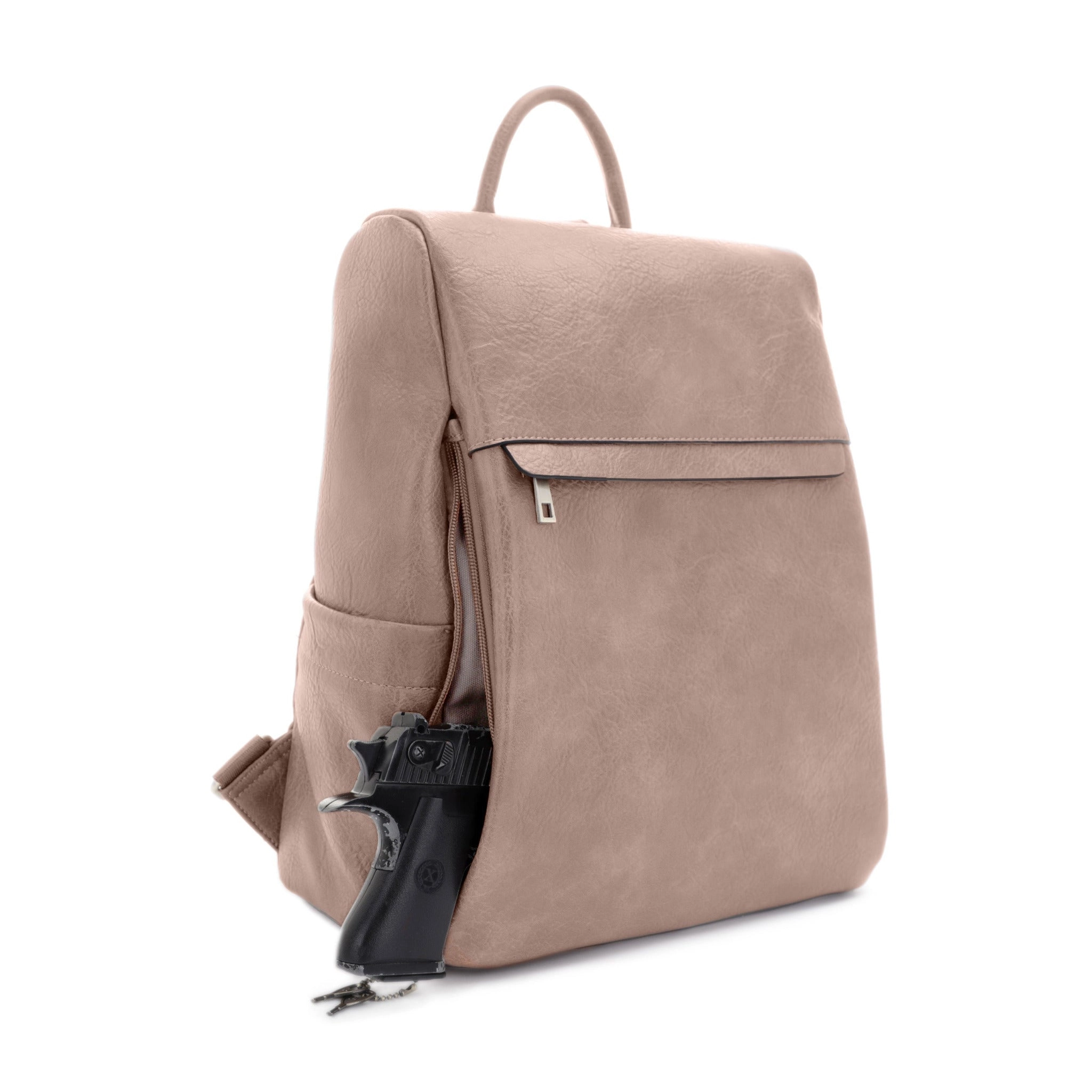 Sierra Concealed Carry Lock and Key Backpack Purse