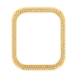 Sparkling Watch Case Gold Colour 40mm Compatible with Apple Case Series 4, 5 & 6