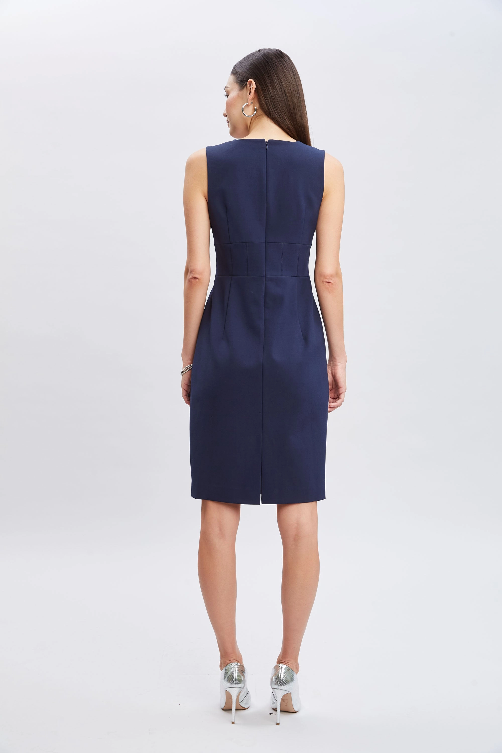 Square Neck Slim Dress