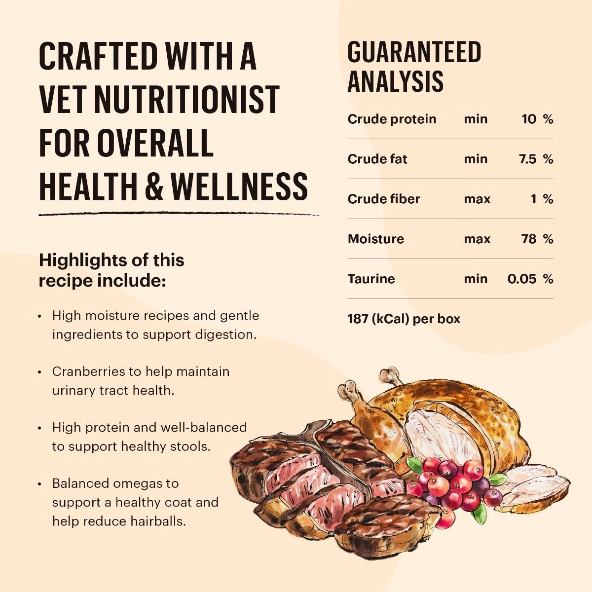 The Honest Kitchen Cate Beef & Chicken Pate Wet Cat Food