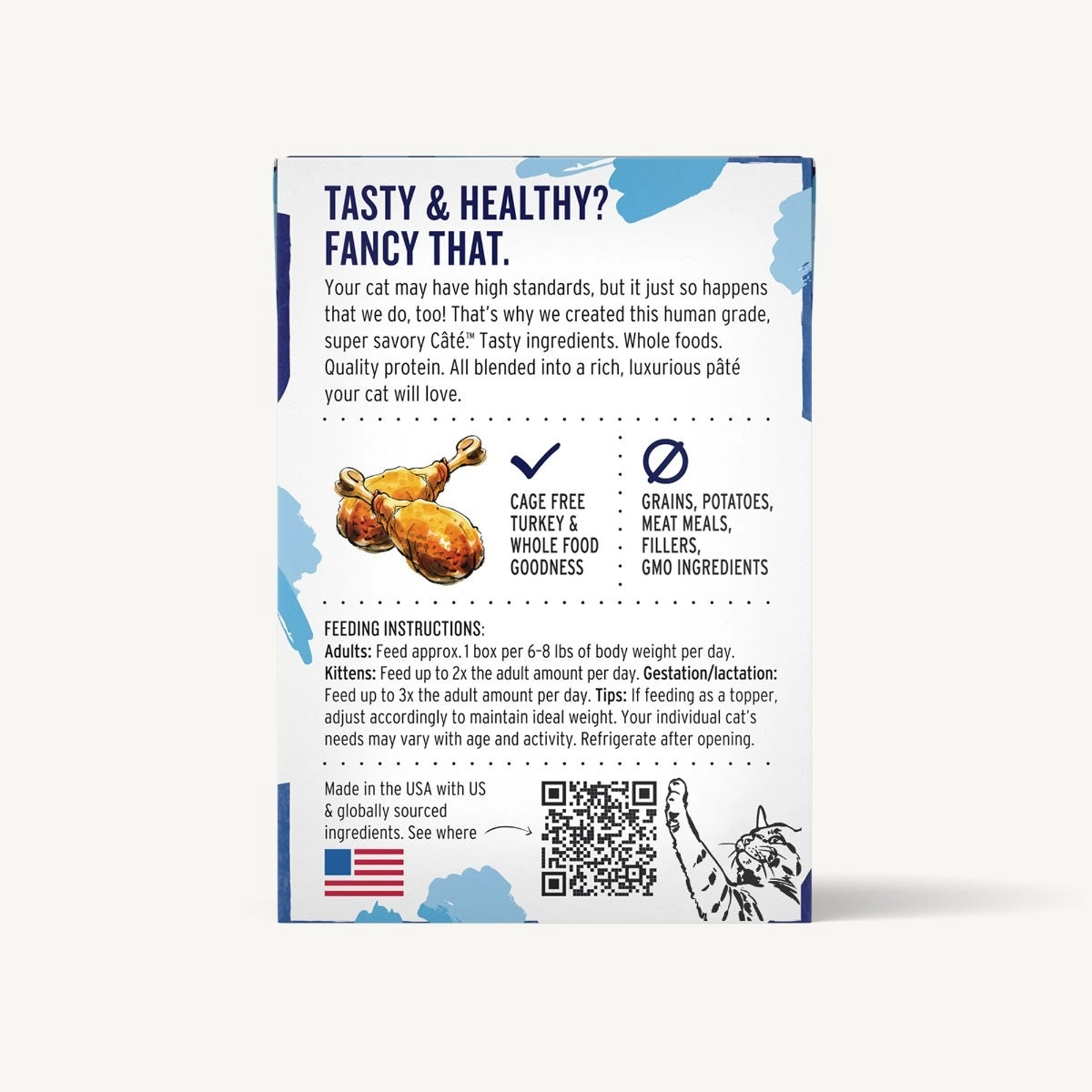 The Honest Kitchen Cate Turkey Pate Natural Wet Cat Food