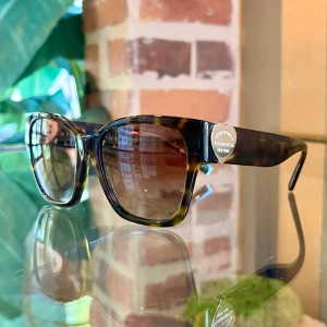 TIFFANY&CO TF4216 Tortoise Acetate Square Sunglasses