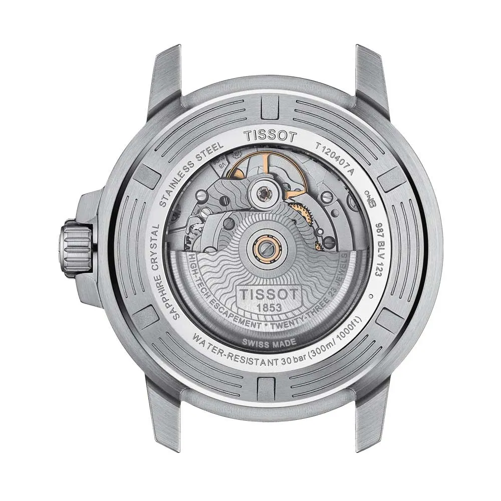 Tissot Seastar 1000 Powermatic 80 Grey Dial 43mm Automatic Gents Watch T1204071108101