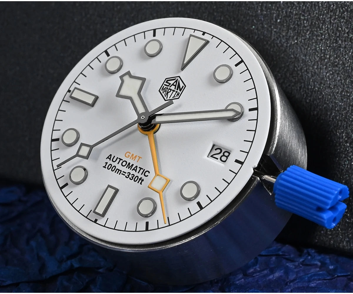 UK Pre-owned - San Martin 39mm BB NH34 GMT Watch SN0054-GE