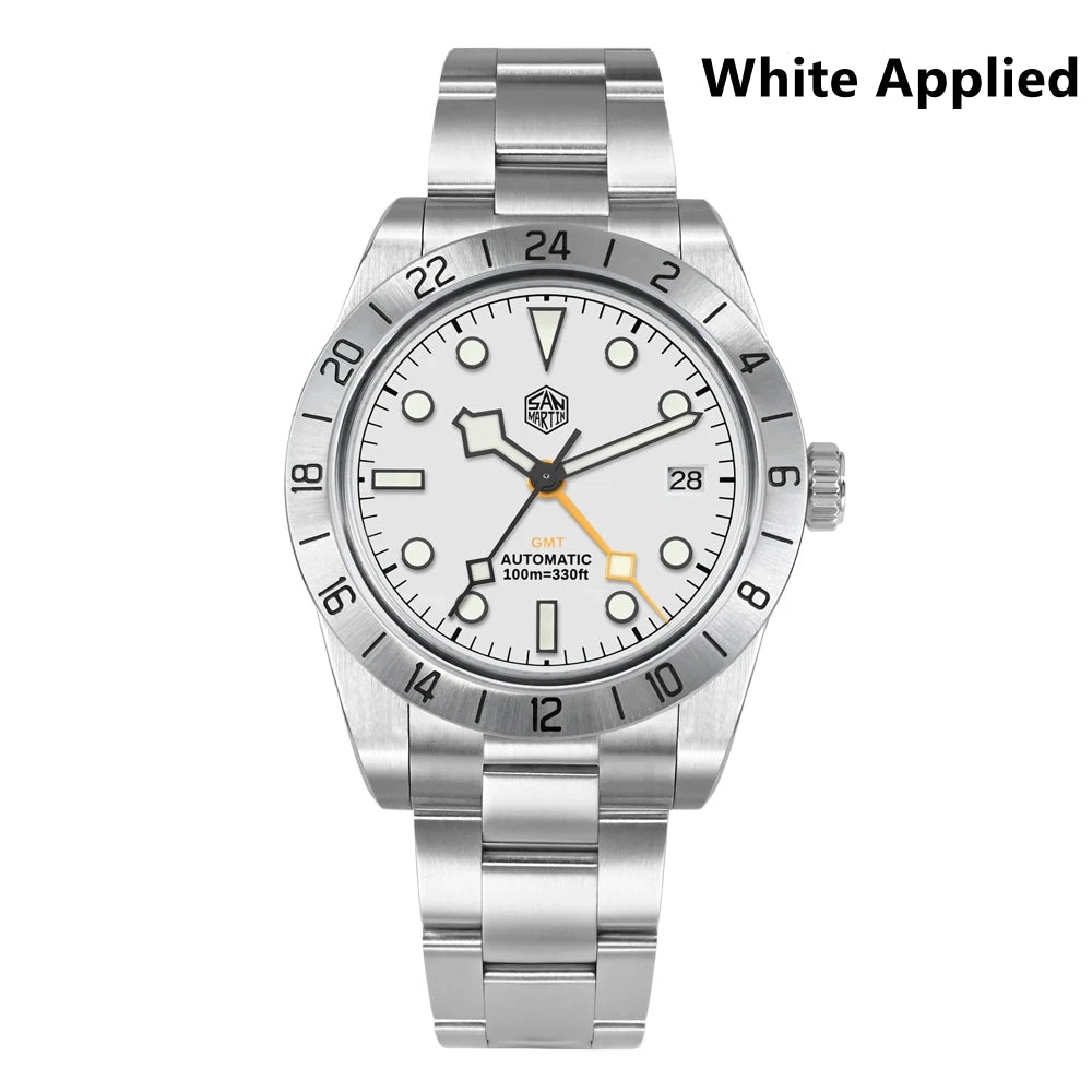 UK Pre-owned - San Martin 39mm BB NH34 GMT Watch SN0054-GE