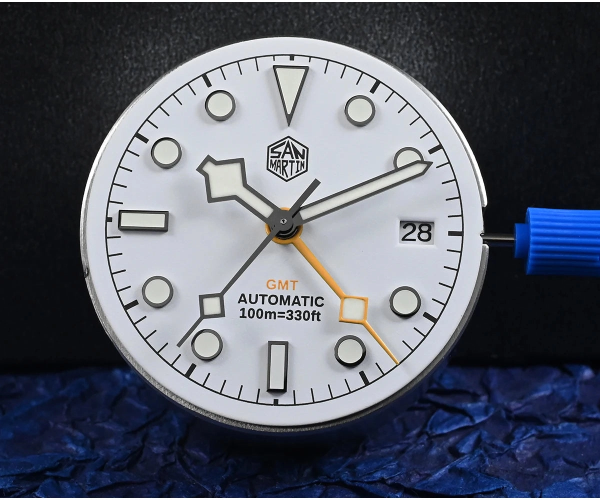 UK Pre-owned - San Martin 39mm BB NH34 GMT Watch SN0054-GE