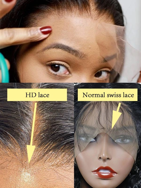 Undetectable HD Lace Straight Lace Front Human Hair Wigs  CF247