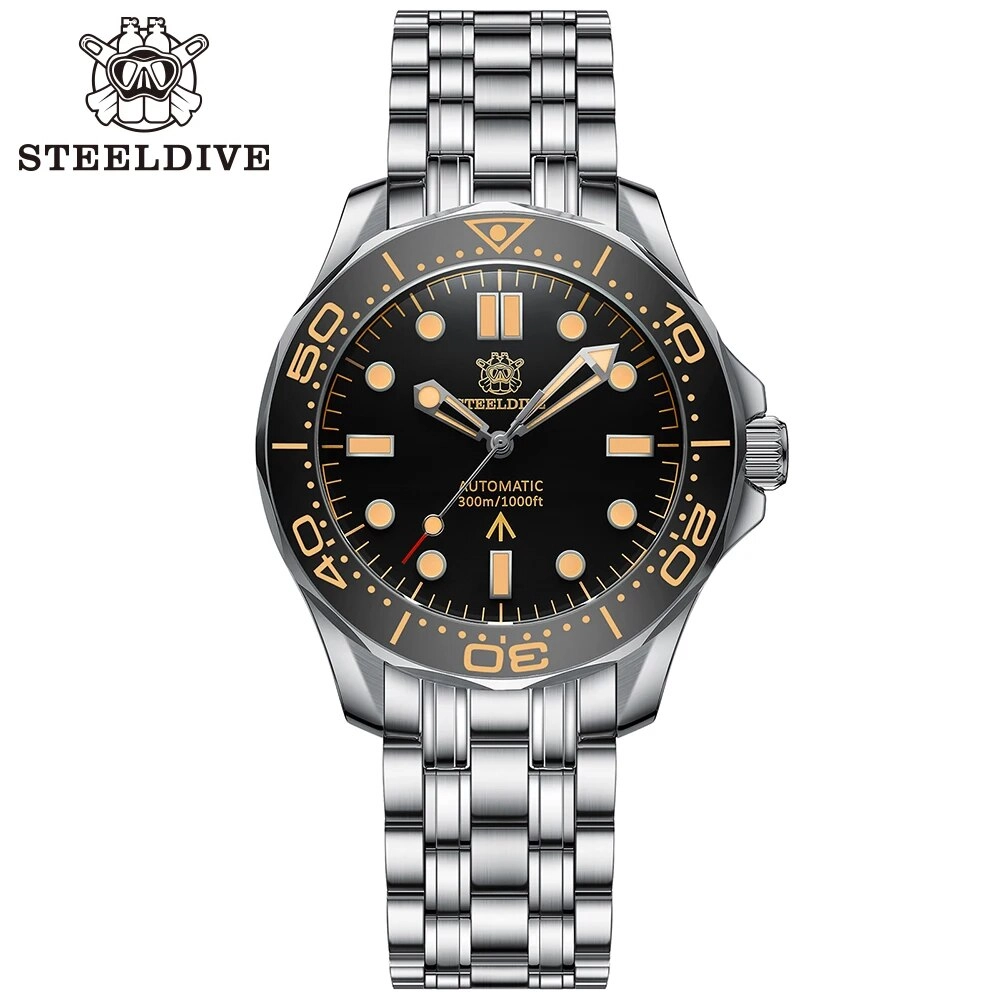 ★US Pre-Owned★Steeldive SD1957 Vintage Sea Ghost Watch
