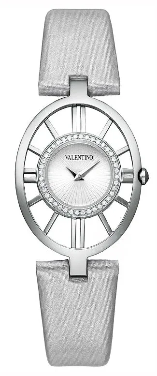 Valentino Vanity Stainless Steel & Diamond Womens Fashion Strap Watch V42SBQ9102-S108