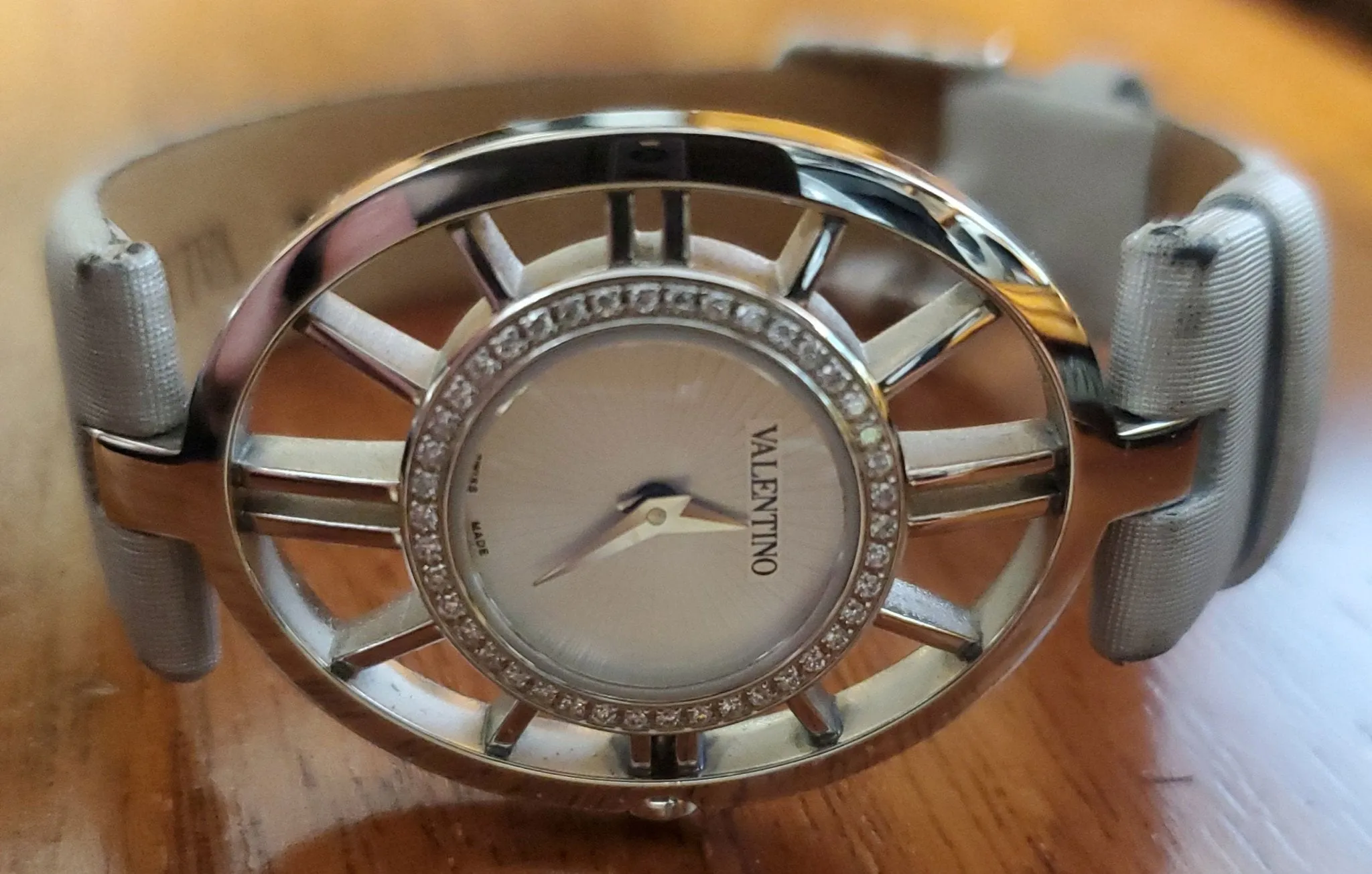 Valentino Vanity Stainless Steel & Diamond Womens Fashion Strap Watch V42SBQ9102-S108