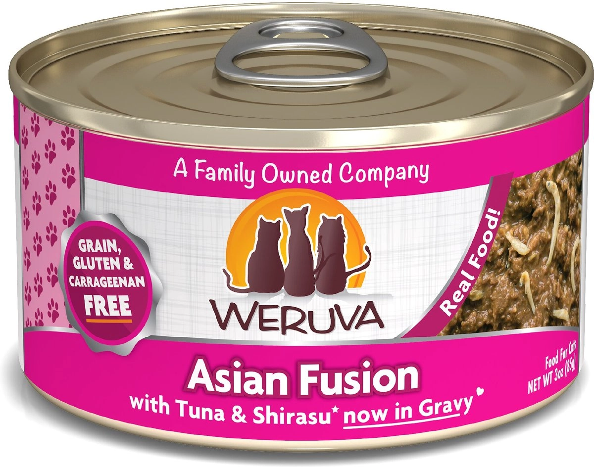 Weruva Asian Fusion With Tuna & Shirasu Canned Cat Food