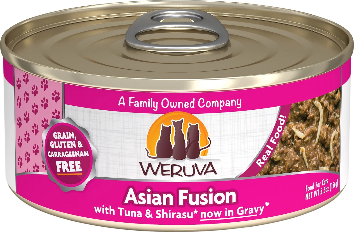 Weruva Asian Fusion With Tuna & Shirasu Canned Cat Food