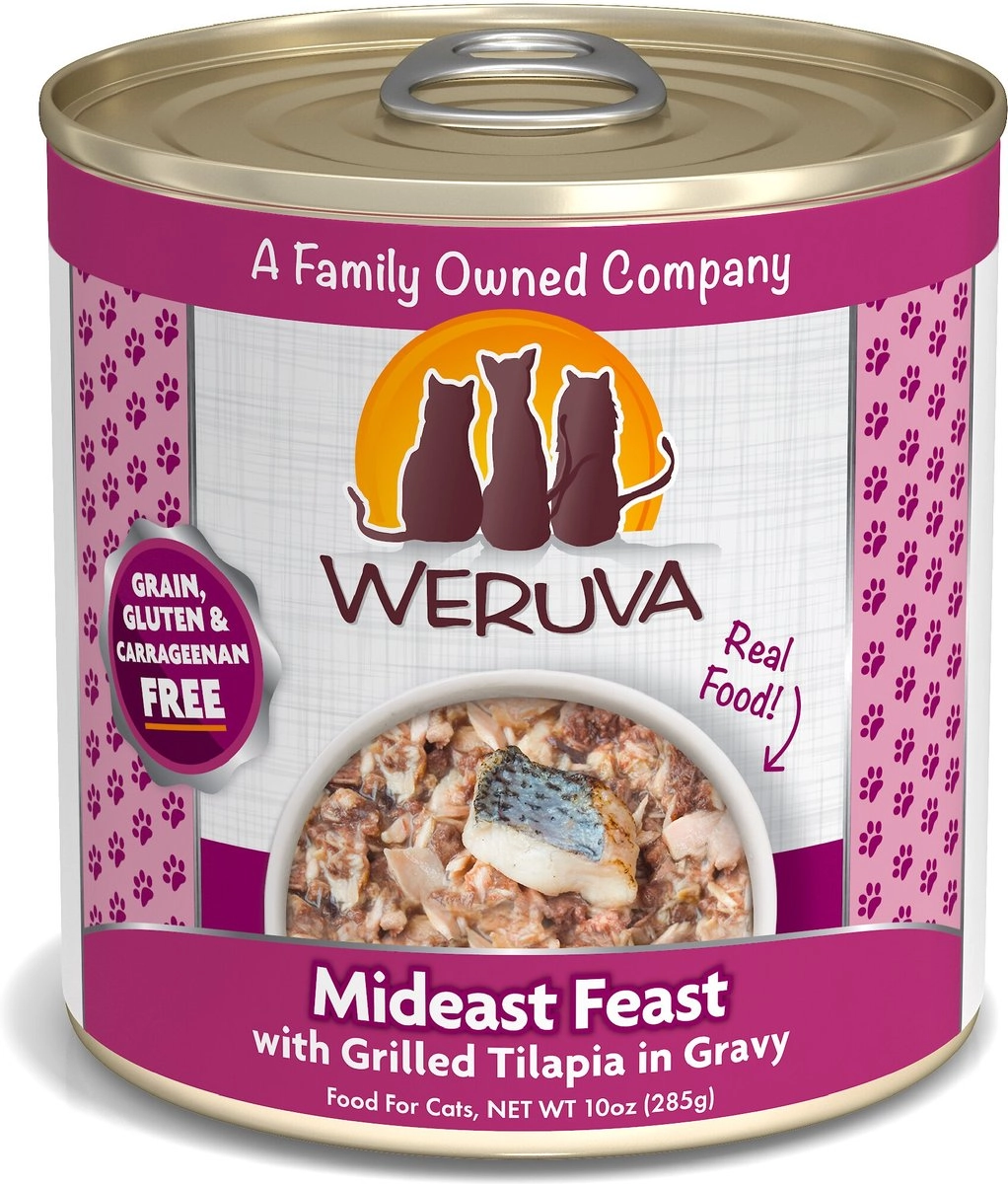 Weruva Mideast Feast With Grilled Tilapia Canned Cat Food