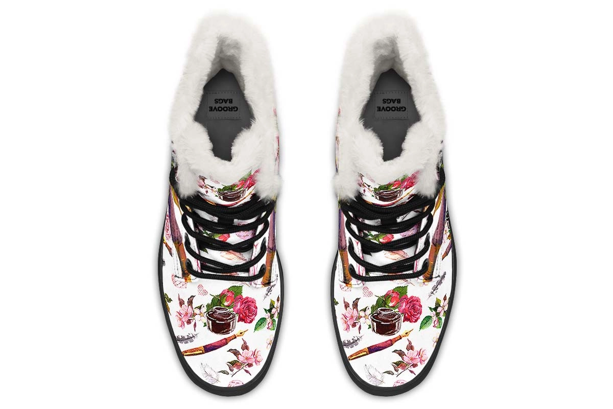 Writer Love Winter Boots